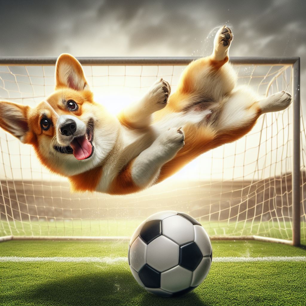 Soccer Corgis