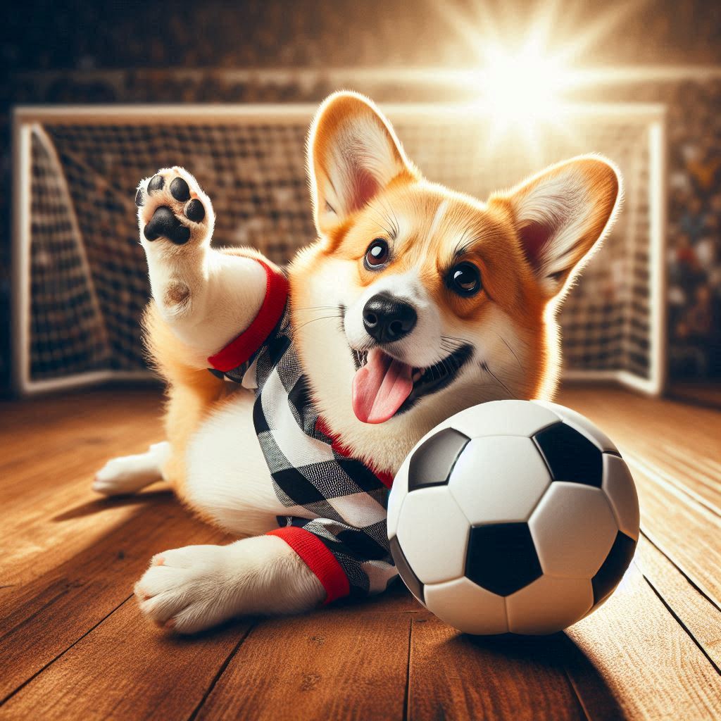 Soccer Corgis