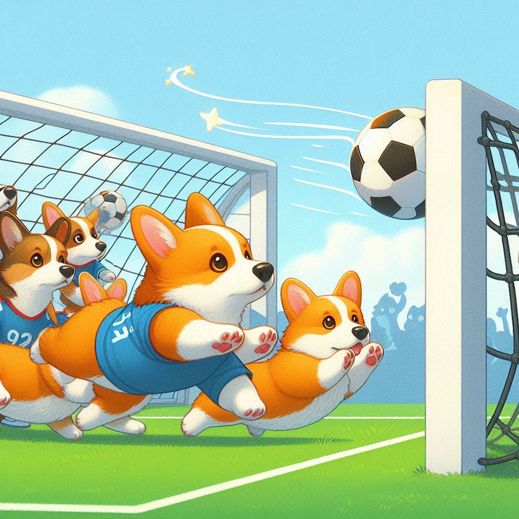 Soccer Corgis